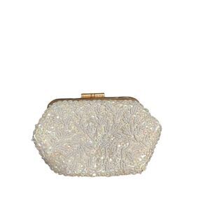 Vintage Safco Bag Hand Made Beaded Formal Evening Clutch Coin Purse‎ Hong Kong
